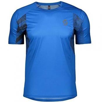 SCOTT Camiseta MS Trail Run S/SL Sky Blue/NF Blue-S
