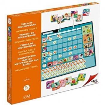 Cayro - Tabla de recompensa- Planificador de tareas - Planificador de Pared - Desarrollo de Habilidades organizativas y autonomía - Educación para niños