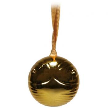 Adorno Navideño Half Moon Bay Harry Potter Golden Snitch Dorada