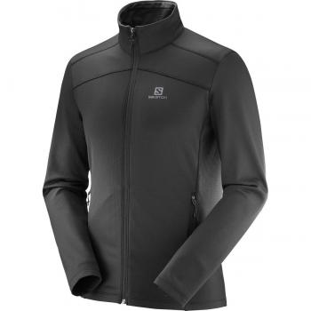 SALOMON Discovery Lt FZ M Chaqueta Polar, Mezcla de sintéticos, Hombre, Negro, XL