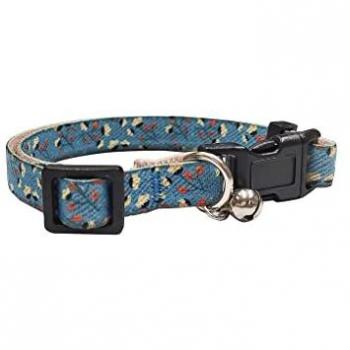 Bull Collar Elástico Primavera para Gato - Diseño elástico cómodo y seguro para tu gato aventurero, ideal para explorar al aire libre con estilo en primavera