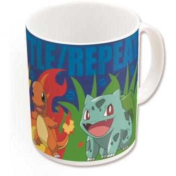 Taza térmica cerámica mágica de Pokémon, cambia de color, 325 ml, modelos Squirtle, Pikachu, Charmander y Bulbasaur