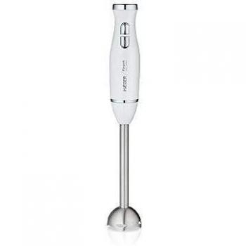 HAEGER Elegant - Batidora de Mano 400W, 2 Interruptores de Toque fácil y Suave, empuñadura ergonómica, Eje Desmontable para Mayor Comodidad
