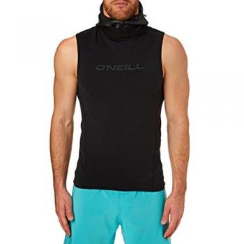 O´neill Wetsuits Capucha Thermo X - Chaleco térmico con forro térmico fácil de estirar, capas térmicas de calor cálido, capa de secado rápido, color negro