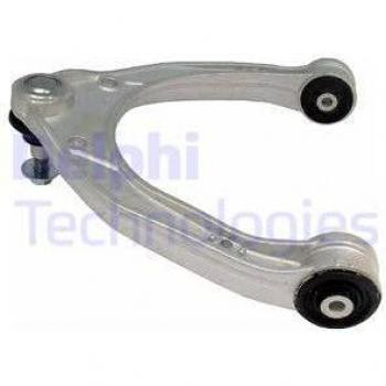 Brazo de control DELPHI TC2529 - Suspensión de las ruedas, Eje delantero, Enlaces, Derecha, Frente