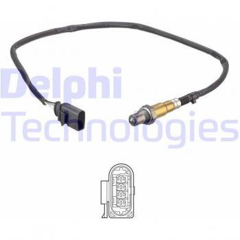Sonda lambda DELPHI ES21273-12B1 con características de sensor de oxígeno, compatible con múltiples modelos de vehículos, tecnología avanzada para medición precisa, diseño duradero y resistencia a altas temperaturas