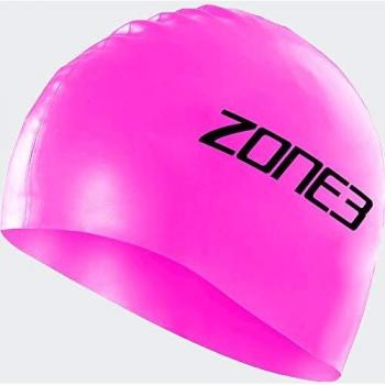 Gorro de natación Zone3 Swim Cap rosa 48g, Gorro de Silicona, Unisex Adulto, Talla única