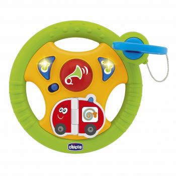 Chicco - Volante Actividades Baby Driver 5 MelodiasSonidos Y Luces 25-70285
