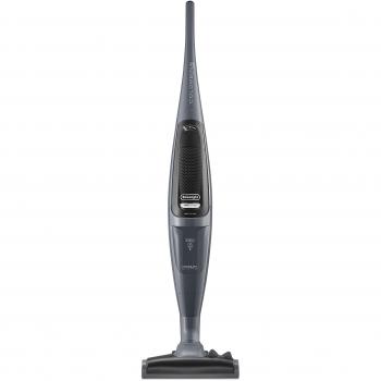 Aspiradora Escoba De'Longhi Colombina XL160.41, 450 W, Clase A++, Filtro HEPA, Sin Bolsa, Capacidad 1.2 L, Color Gris