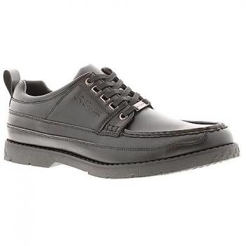 Ben Sherman Unisex Black Strum School Shoes - Size UK 5