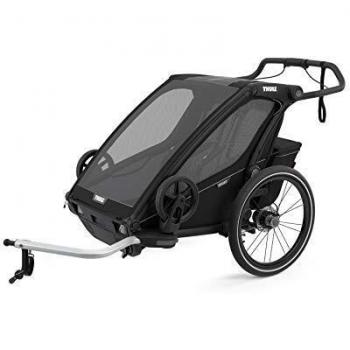 Thule, Chariot Sport 2, Remolque/Cochecito, Medianoche Negro, Uni, Unisex-Adulto