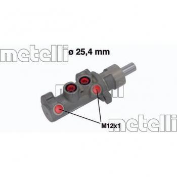 Cilindro maestro de freno METELLI 05-0642, tipo: cilindro principal de freno, características: fabricación de alta calidad, diseño específico para vehículos, rendimiento óptimo en el sistema de frenos, compatible con