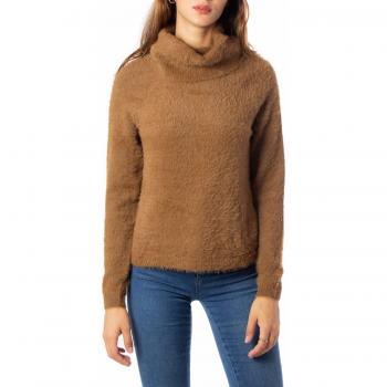 Vila Clothes Suéter Mujer Small Marrón