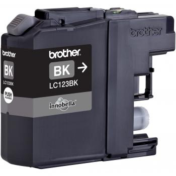 Cartucho de Tinta Brother LC-123BKBP Negro 1 Unidad