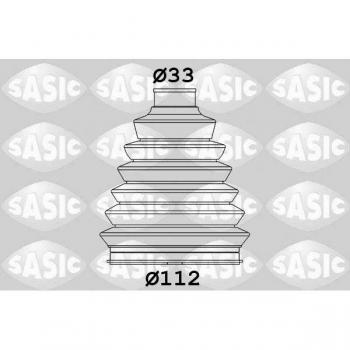 Fuelle de árbol de transmisión SASIC 2933073, juego completo, compatible con diversas marcas y modelos de vehículos, resistente a altas temperaturas y condiciones climáticas extremas, fácil instalación