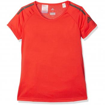 adidas YG TR Cool Camiseta, niñas, Naranja