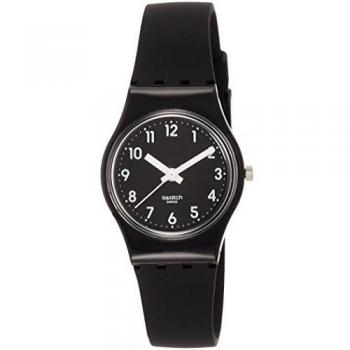 Swatch - Reloj de Silicona para Mujer, Modelo LB170E, Color Negro