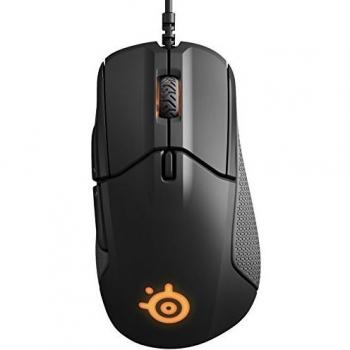 SteelSeries Rival 310 - Optical Gaming Mouse - RGB Illumination - 6 Buttons - Rubber Sides - On-Board Memory - Black
