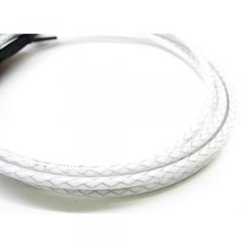 Jagwire Hyper Gear - Cable, Color Braided Blanco