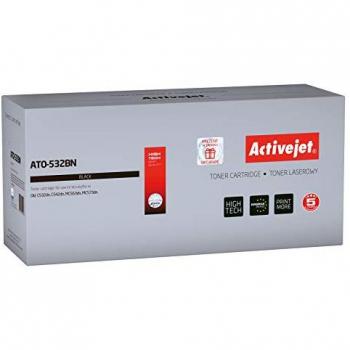 Tóner Compatible Activejet ATO-532BN Negro 6000 Páginas