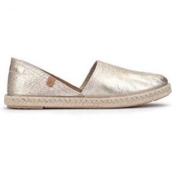 Mocasines Verbenas para mujer en color metal