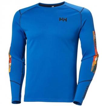 Camiseta Térmica de Manga Larga para Hombre Helly Hansen Lifa Active Azul (L)