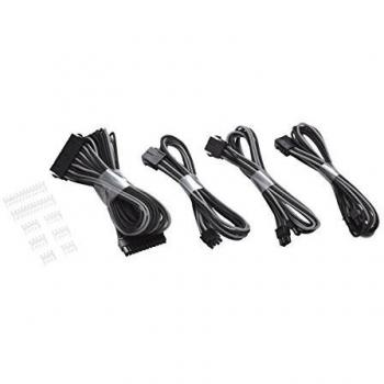 Kit de Cables Alargadores Universales Phanteks - Negro y Gris, 500mm