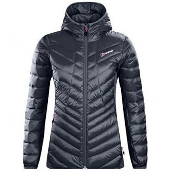 Berghaus Tephra Stretch Reflect Down Chaqueta para mujer, Mujer, Chaqueta, 422287CI4, gris oscuro, 48