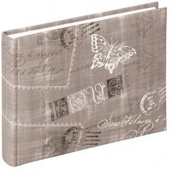 Walther, Consenza, Álbum De Fotos, FA-221-P, 22x16 cm, 40 Páginas Blancas, Marrón