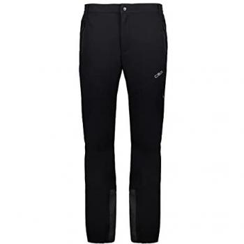 Pantalones técnicos de hombre CMP, color negro, talla 50, diseñados para montañismo