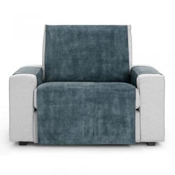 Funda para sillón Eysa Turin Azul Práctica 100 x 110 x 55 cm