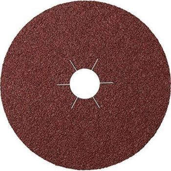 Klingspor 10982 Discos de Fibra Vulcanizados, CS 561, 30 Forma de Perforación, 50 Grano, 115 mm x 22 mm