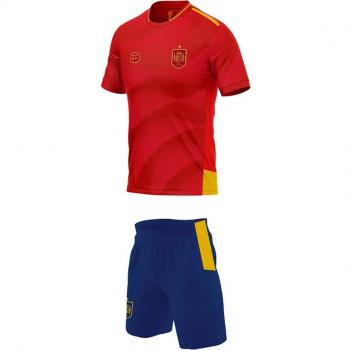 Minikit RFEF 1ª equipación Selección Española de Fútbol Eurocopa RFEF para niños