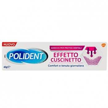 Polident Adesivo Per Protesi Dentali Effetto Cuscinetto, 40g