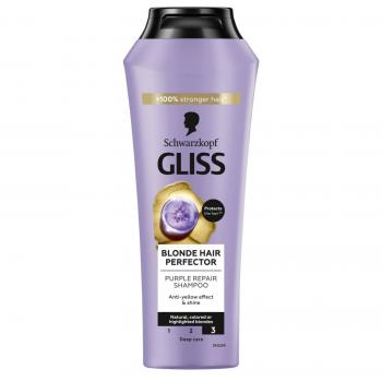 Gliss Blonde Hair Perfector Shampoo - Neutralizing Yellow Tones 250 ml
