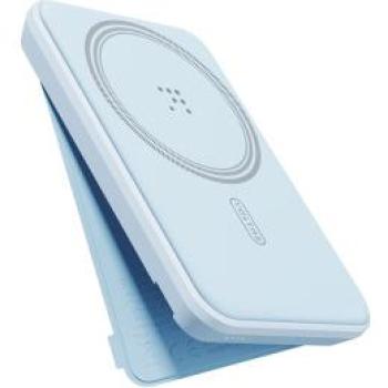 Powerbank Inalámbrica Plegable Voltme MagPak 5K 5000mAh 15W para iPhone Azul