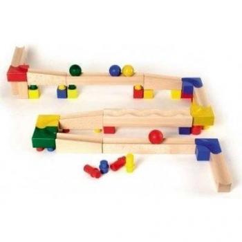 NIC- Ball Track Juguetes para Arrastrar, Multicolor