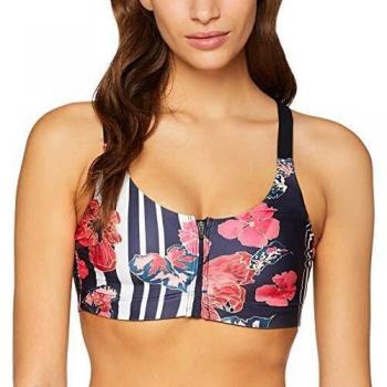 Desigual Running Scarlet Blo 5189 Sujetadores, Mujer, Turquesa