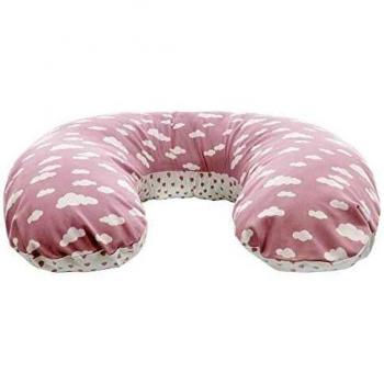 Uzturre AL00P-NUBE_RE - Almohada lactancia pequeña, unisex, color rosa empolvado