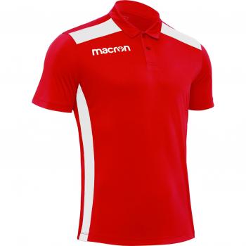 Macron Folk Red Polo Shirt 2XL