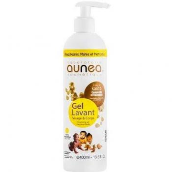 Gel Limpiador Aunéa para Rostro, Cuerpo y Cabello 400 ml