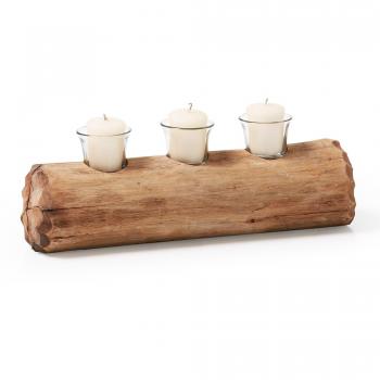 Laforma - Tronco decoracion madera m00