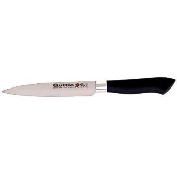 Quttin Cuchillo Banno, Acero Inoxidable, Negro, 12.5 x 2.5 cm