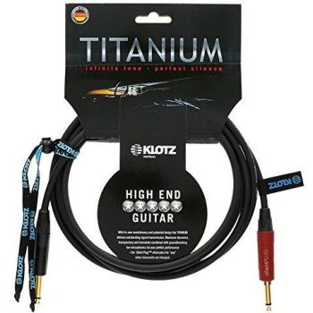 Klotz Titanium Silent Plug Guitar Cable 6m