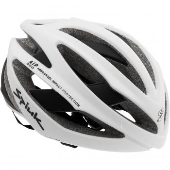 Spiuk Adante Casco, Unisex Adulto, Blanco Mate/Negro Mate,