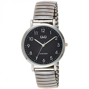 Reloj de Pulsera Q&Q QA20J205Y para Hombre, Negro, Diámetro 39 mm/40 mm