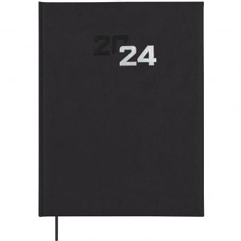 Agenda Anual Encuadernada Milano Y12 2024 con 2 Páginas por Día, Tamaño 21x27 Cms.