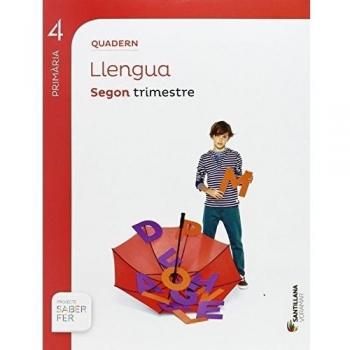 QUADERN LLENGUA 4 PRIMÀRIA 2 TRIM SABER FER - 9788490583043