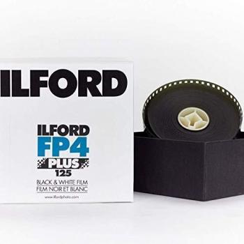 Ilford FP4 Plus 35mm Black and White Film, ISO 125, 30.5m Roll