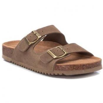 Chanclas Xti Serraje Mujer Taupe